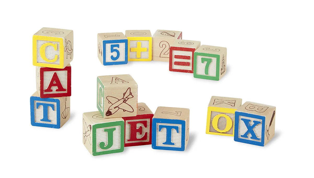 28. ABC 123 Wooden Blocks (Age 2 Years )