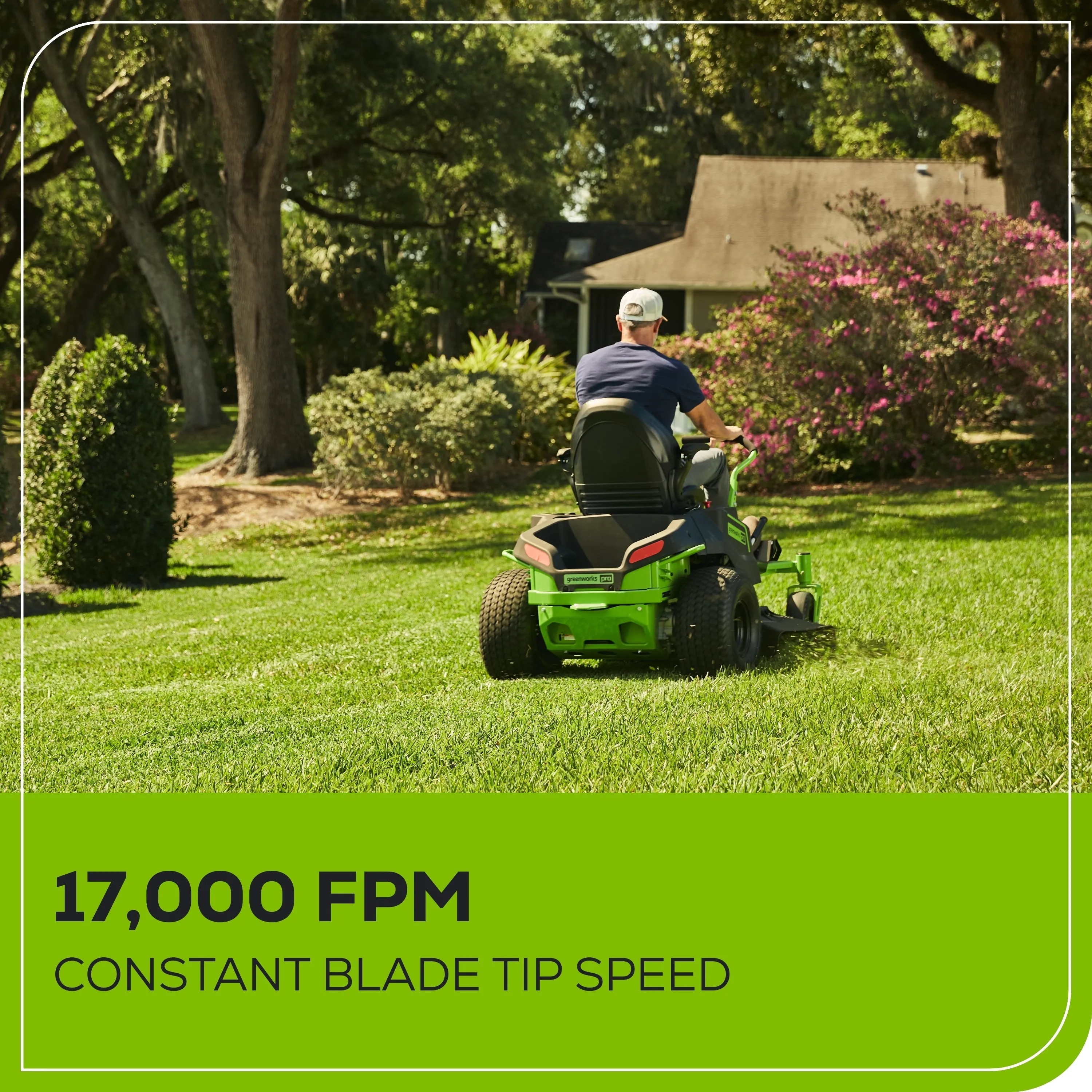 60V 42" Cordless Battery CrossoverZ Zero Turn Lawn Mower   Bagger w/ Six (6) 8.0Ah Batteries and Three (3) Dual Port Turbo Chargers