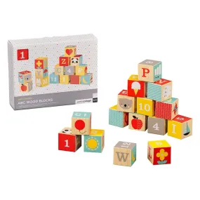 ABC Wooden Alphabet Blocks