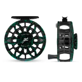 Abel SDF Ported Fly Reel - Retro Green Black