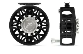 Abel SDS Ported Fly Reel - Black/Platinum - Size 7/8