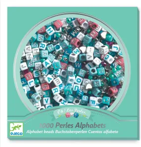 Alphabet Beads Silver