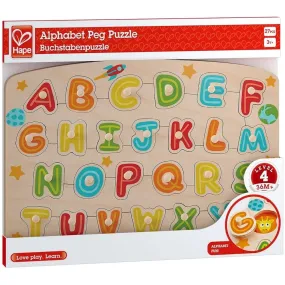 Alphabet Peg Puzzle