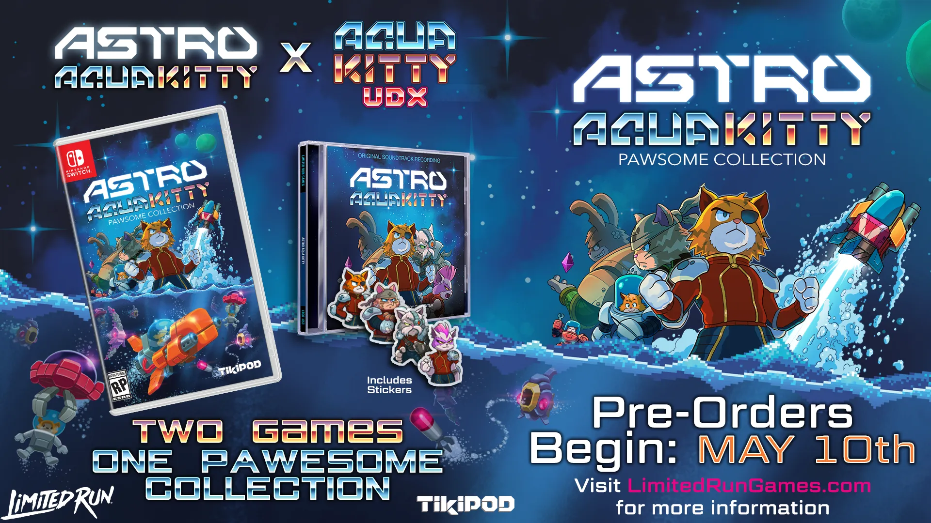 Astro Aqua Kitty Pawsome Collection OST Bundle (Switch)