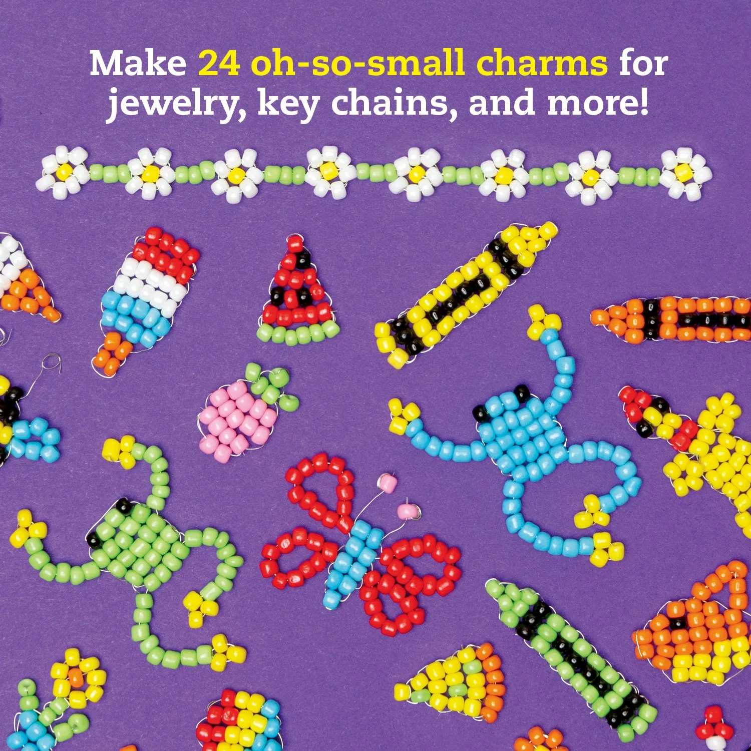 Beadlings: Make 24 Itty Bitty Beaded Charms