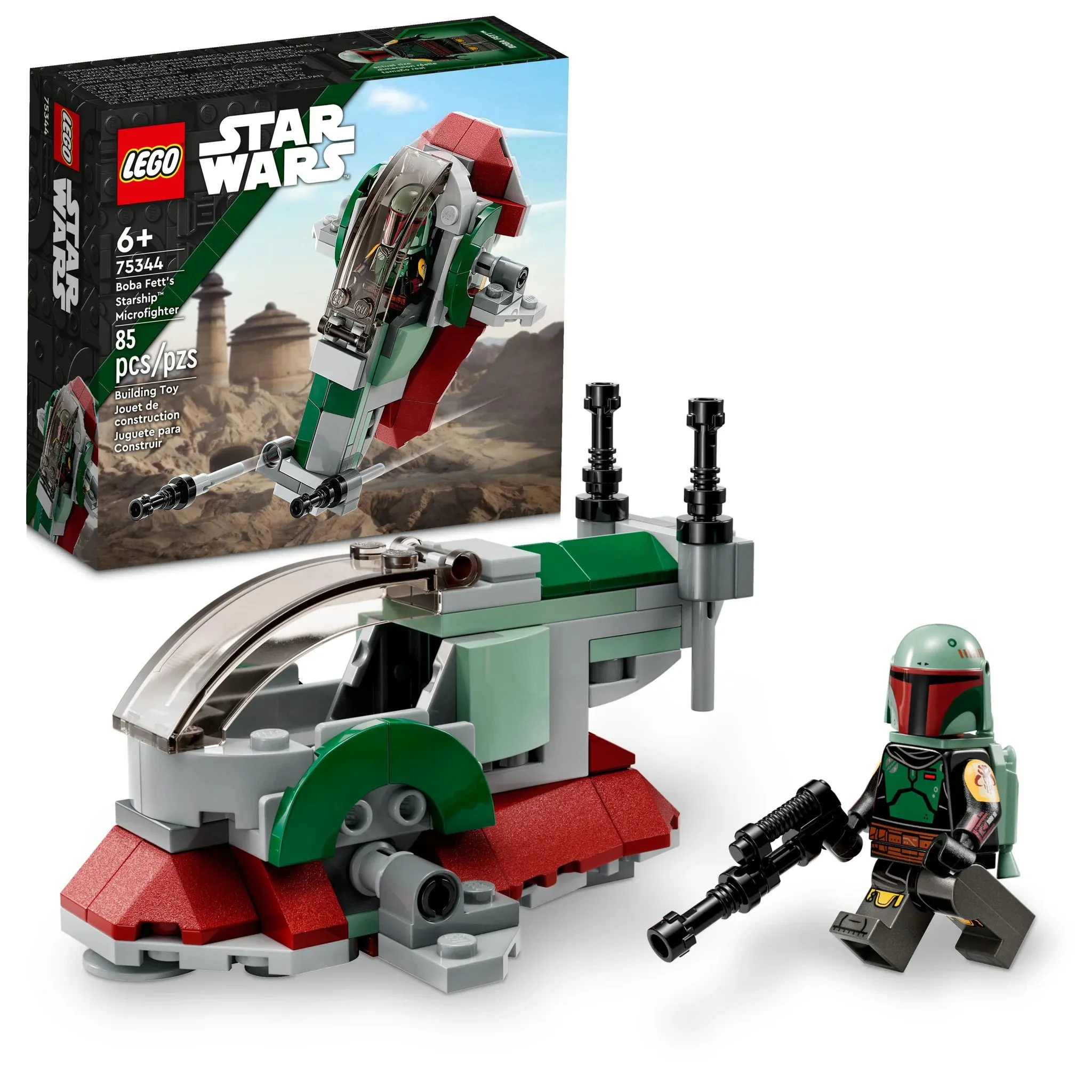 Boba Fett's Starship Microfighter - LEGO Star Wars Set (75344)