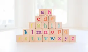 Bright ABC Blocks