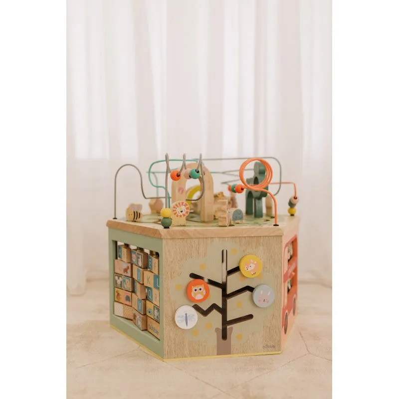 Bubble 7 in 1 Large Wooden Activity Centre