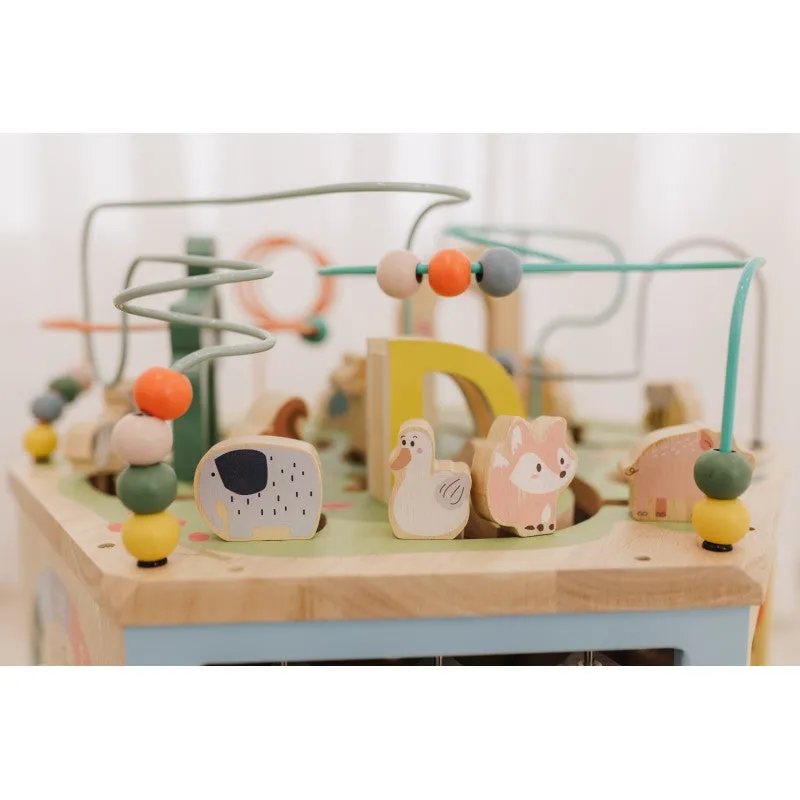 Bubble 7 in 1 Large Wooden Activity Centre