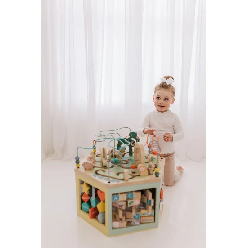 Bubble 7 in 1 Large Wooden Activity Centre