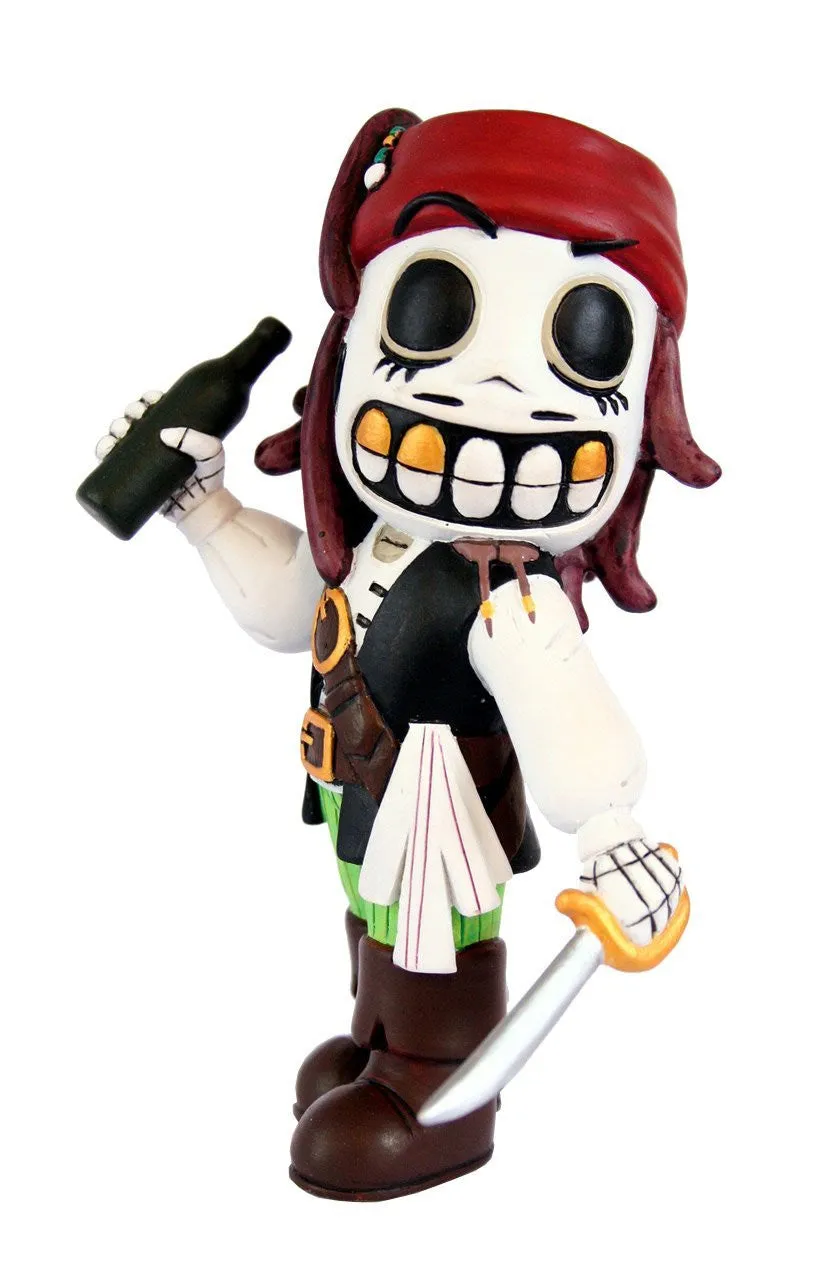 Calaveritas Pirate Mexican Day of the Dead Rare Collectable Figurine