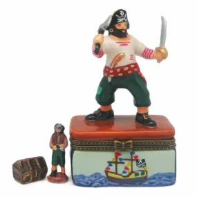 Collectible Jewelry Boxes Pirate