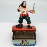 Collectible Jewelry Boxes Pirate