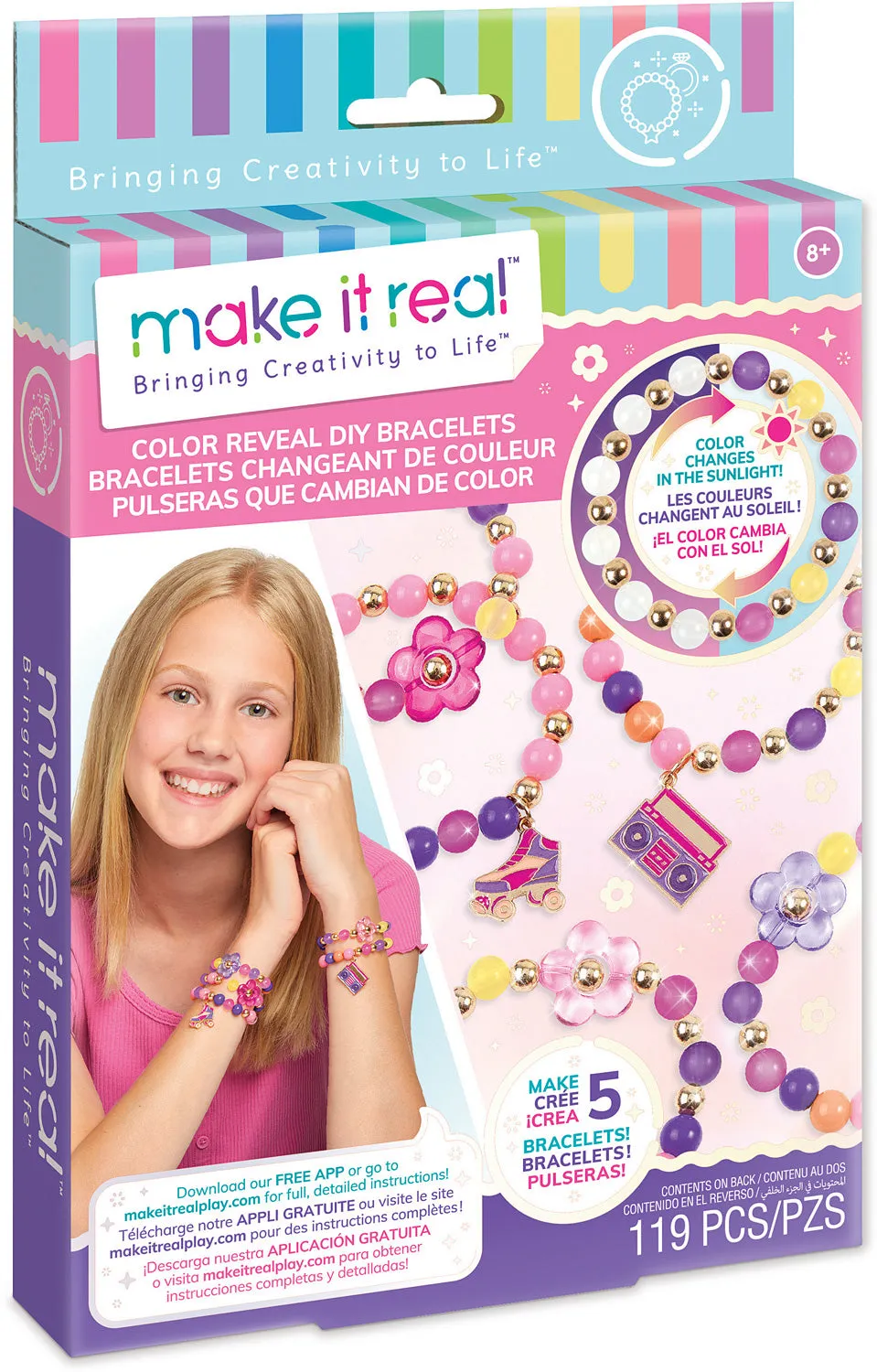 Color Reveal DIY Bracelets Kit