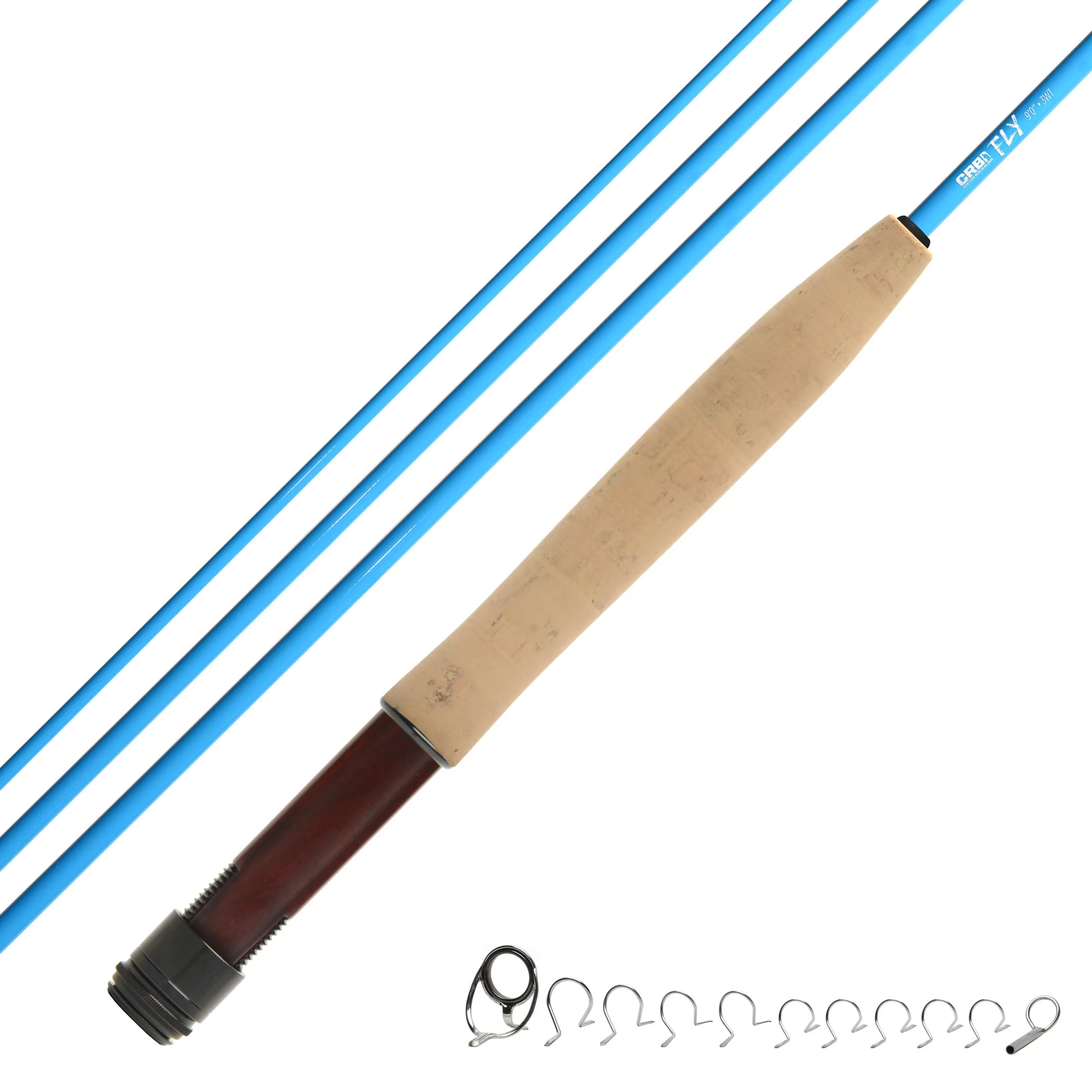 CRB 9'0" 3wt Color Series Fly Rod Kit