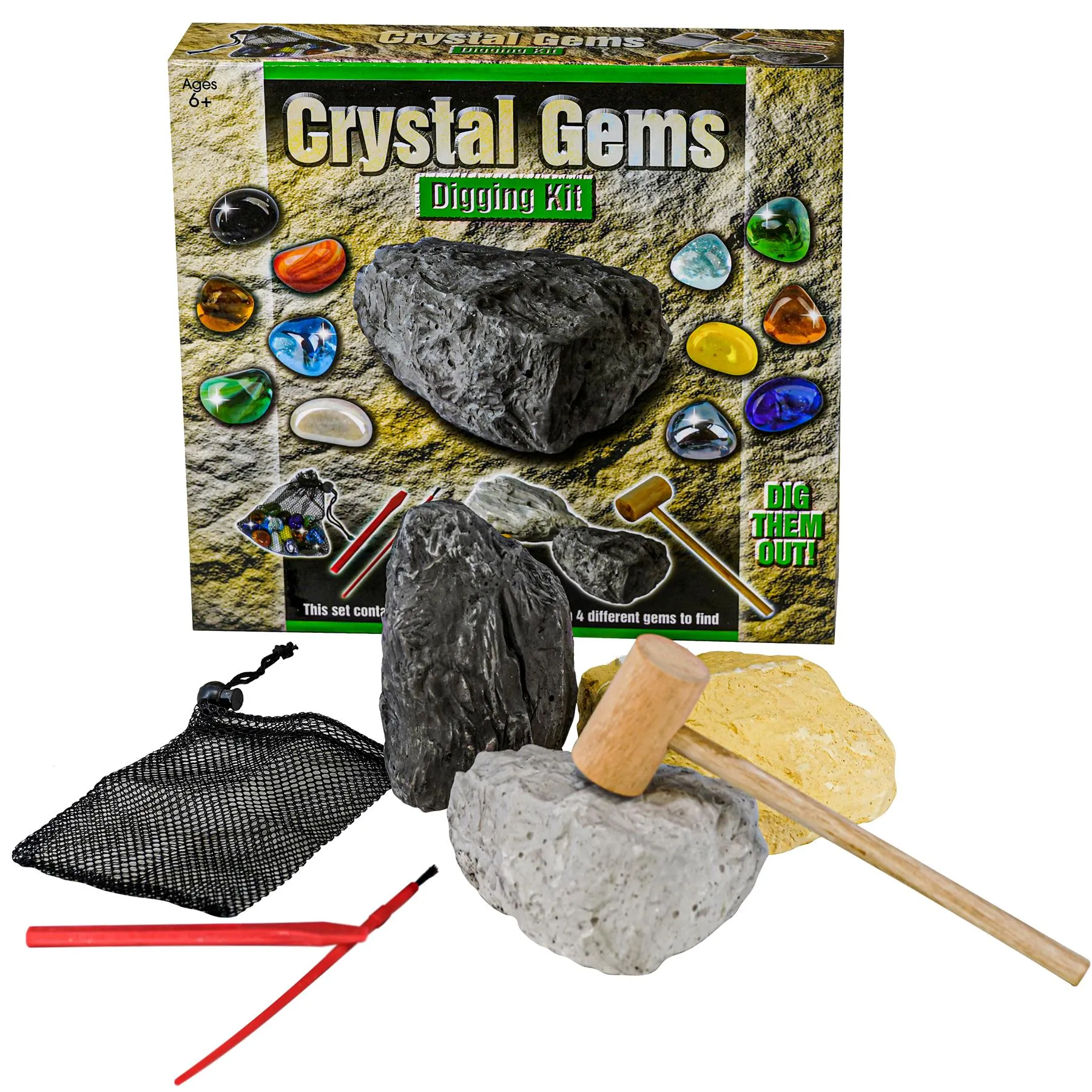 Crystal Gems Digging Kit