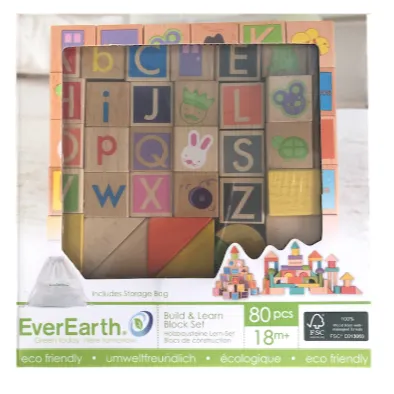 EverEarth Build & Learn Block Set