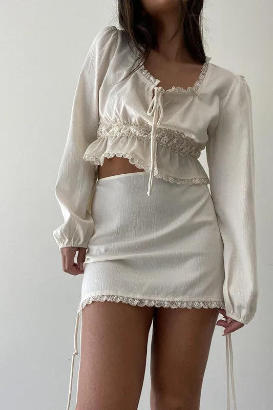 Give me a Ring Lace Blouse