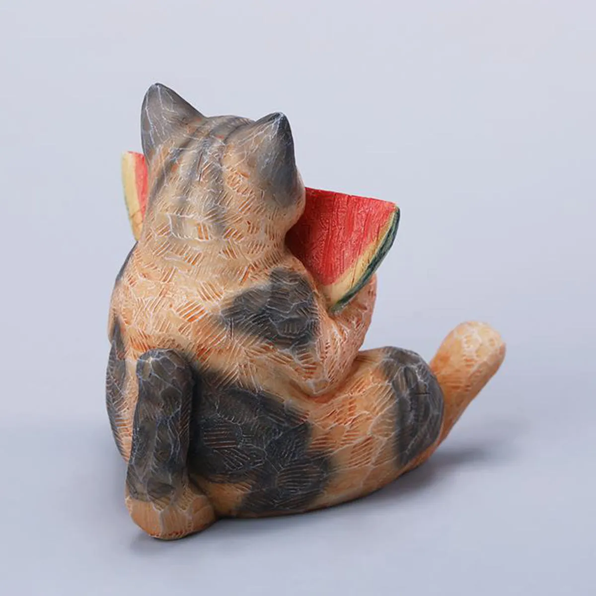 HiPlay HEADCREST Cat Figure, Hand Carving Cat ver9, Expertly Hand-Painted Lifelike