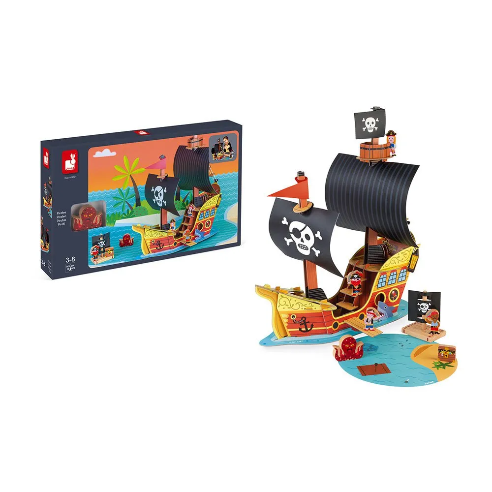 Janod Story Pirate Ship