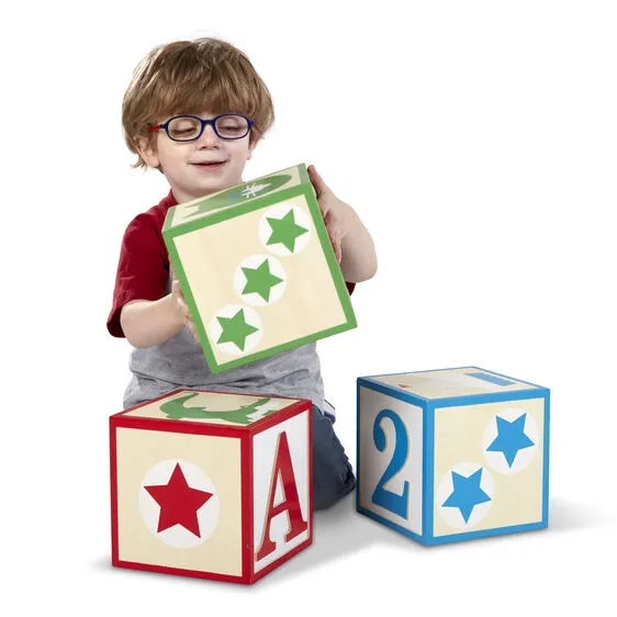 Jumbo ABC 123 Blocks - Classic