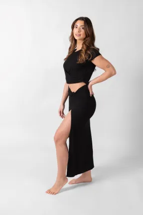 Laguna Rib Maxi Skirt