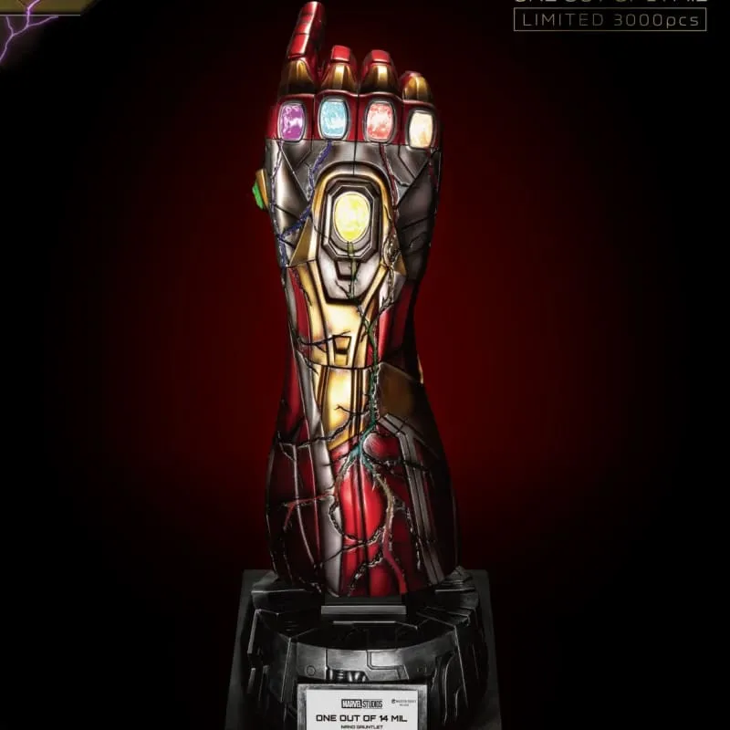 [LIMITED 3,000 PIECES] Beast Kingdom MC-026 Marvel Avengers: Endgame Master Craft Nano Gauntlet 1/14,000,605 Futures 1:1 Scale Master Craft Figure Statue