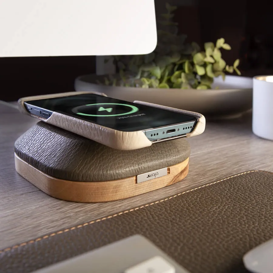 Magsafe Wood & Leather mount