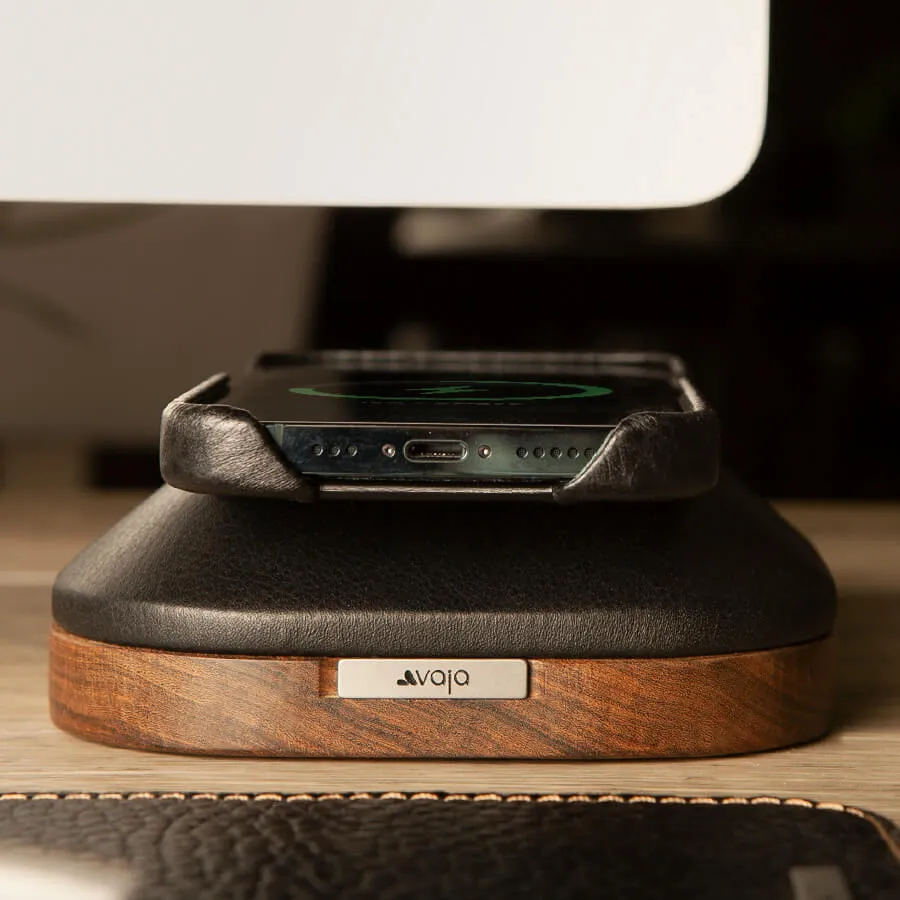 Magsafe Wood & Leather mount