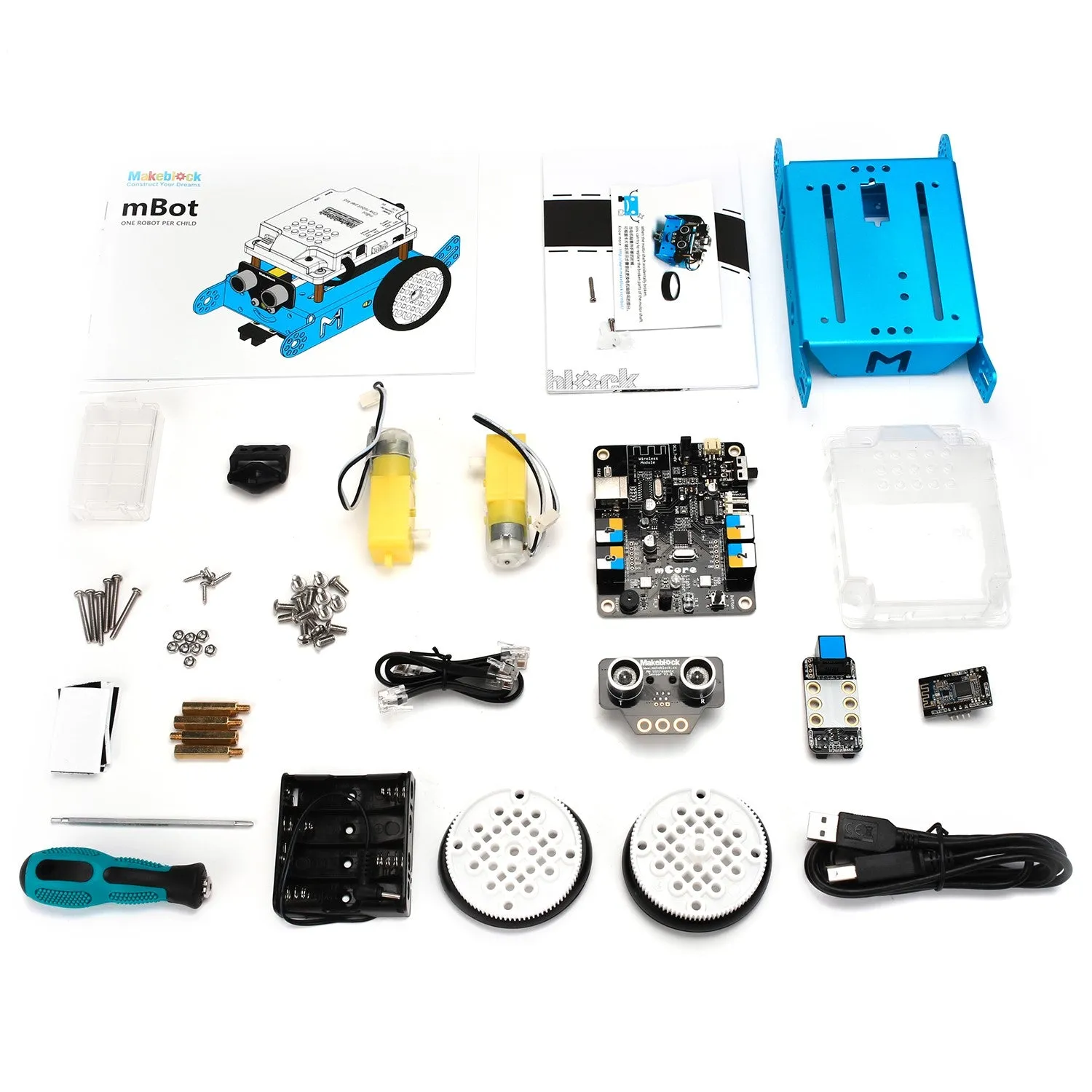 mBot assembly guide (e-course)