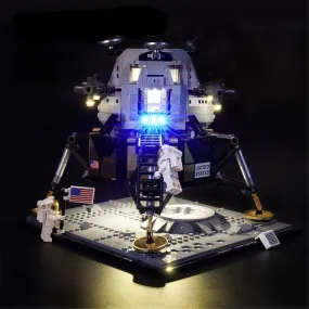 MOC  Compatible  LED Light Kit for 10266 Apollo 11 Lunar Lander Building Blocks Set (NOT Include the Model) toys