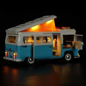 MOC  Compatible  LED Light Kit for 10279 T2 Camper Van Building Blocks Set (NOT Include The Model) toys