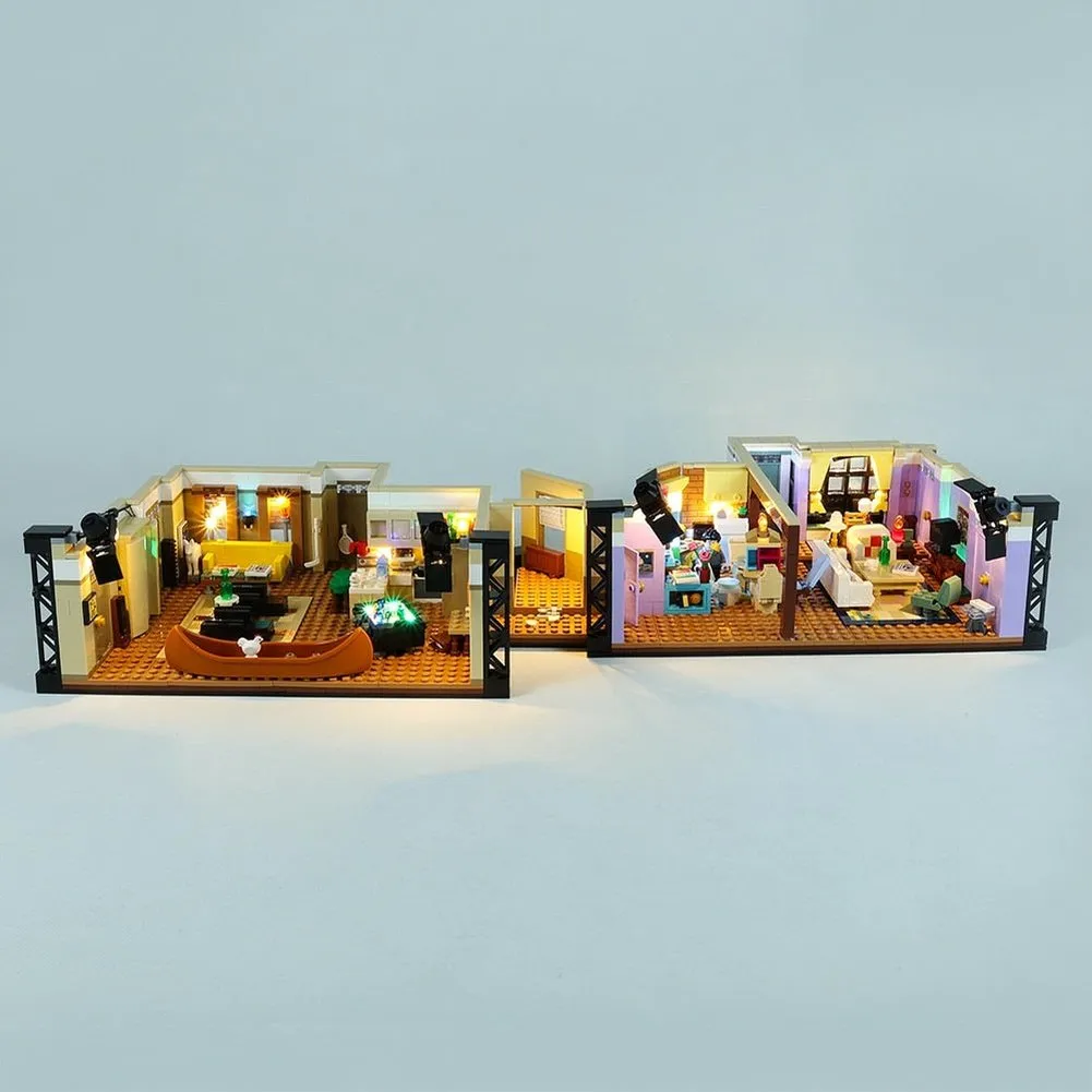 MOC  Compatible  LED Light Kit for 10292 The Friends Apartments Building Blocks Set (NOT Include the Model) Bricks toys