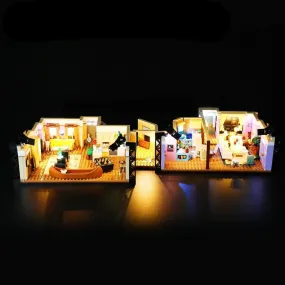 MOC  Compatible  LED Light Kit for 10292 The Friends Apartments Building Blocks Set (NOT Include the Model) Bricks toys