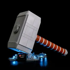 MOC  Compatible  LED Light Kit for 76209 Thor's Hammer Building Blocks Set (NOT Include the Model) Bricks toys