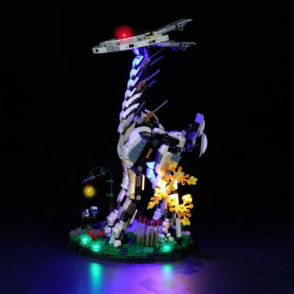 MOC  Compatible  LED Lighting Kit For 76989 Horizon Forbidden West: Tallneck Building Blocks Bricks Toys Lamp Set Only Lighting No Model