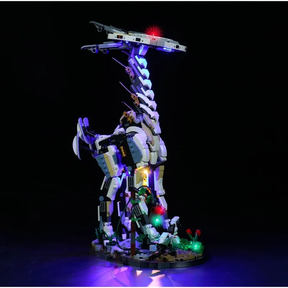 MOC  Compatible  LED Lighting Kit For 76989 Horizon Forbidden West: Tallneck Building Blocks Bricks Toys Lamp Set Only Lighting No Model