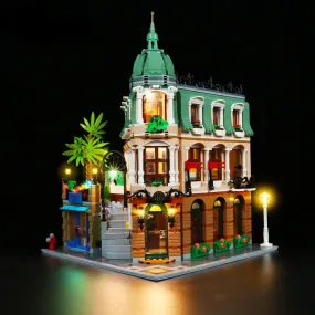 LED Lighting Kit Compatible with MOC 10297 Boutique Hotel Model - DIY Light Set for Bricks (Model Not Included)