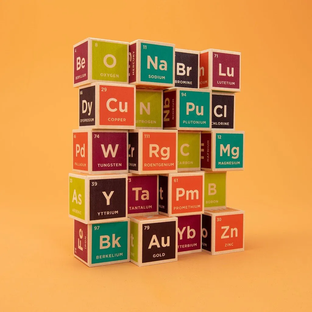 Periodic Table Wooden Block Set