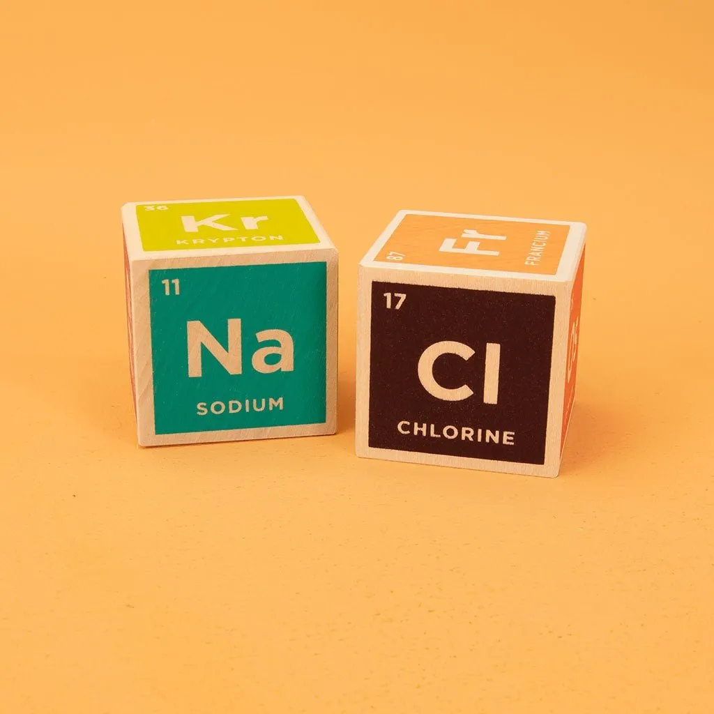 Periodic Table Wooden Block Set