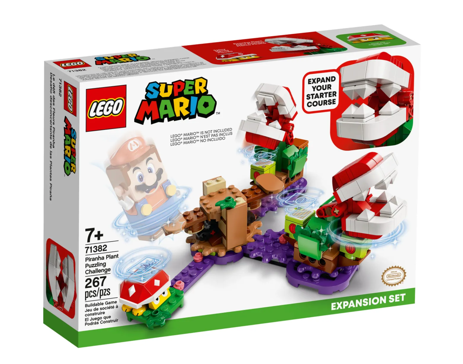 Piranha Plant Puzzling Challenge Expansion Set