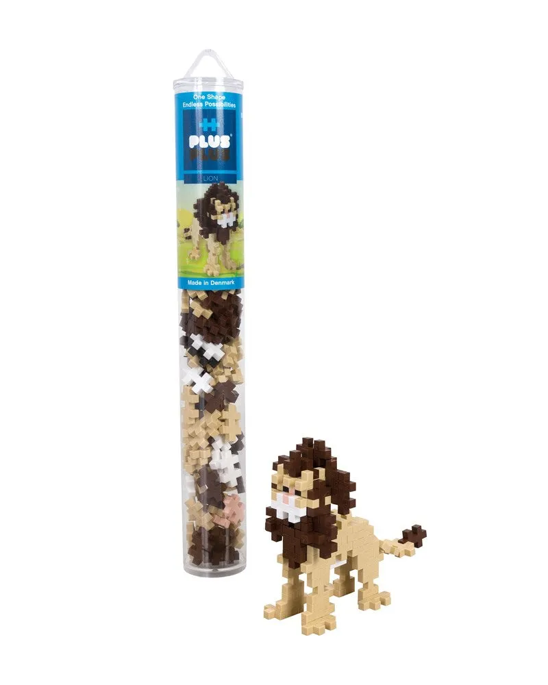 Plus-Plus - Lion - 100 pcs. Tube