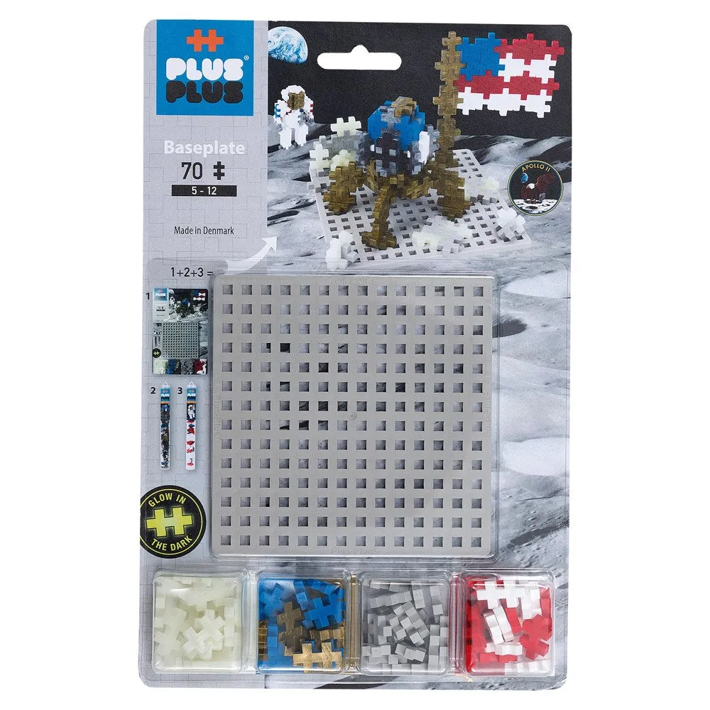 Plus-Plus - Lunar Baseplate - 70pcs