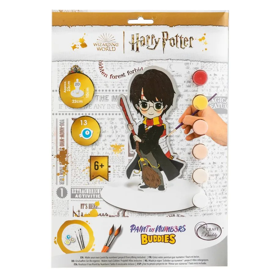 "Harry Potter" Harry Potter Paint By Numbers XL Buddies Kit