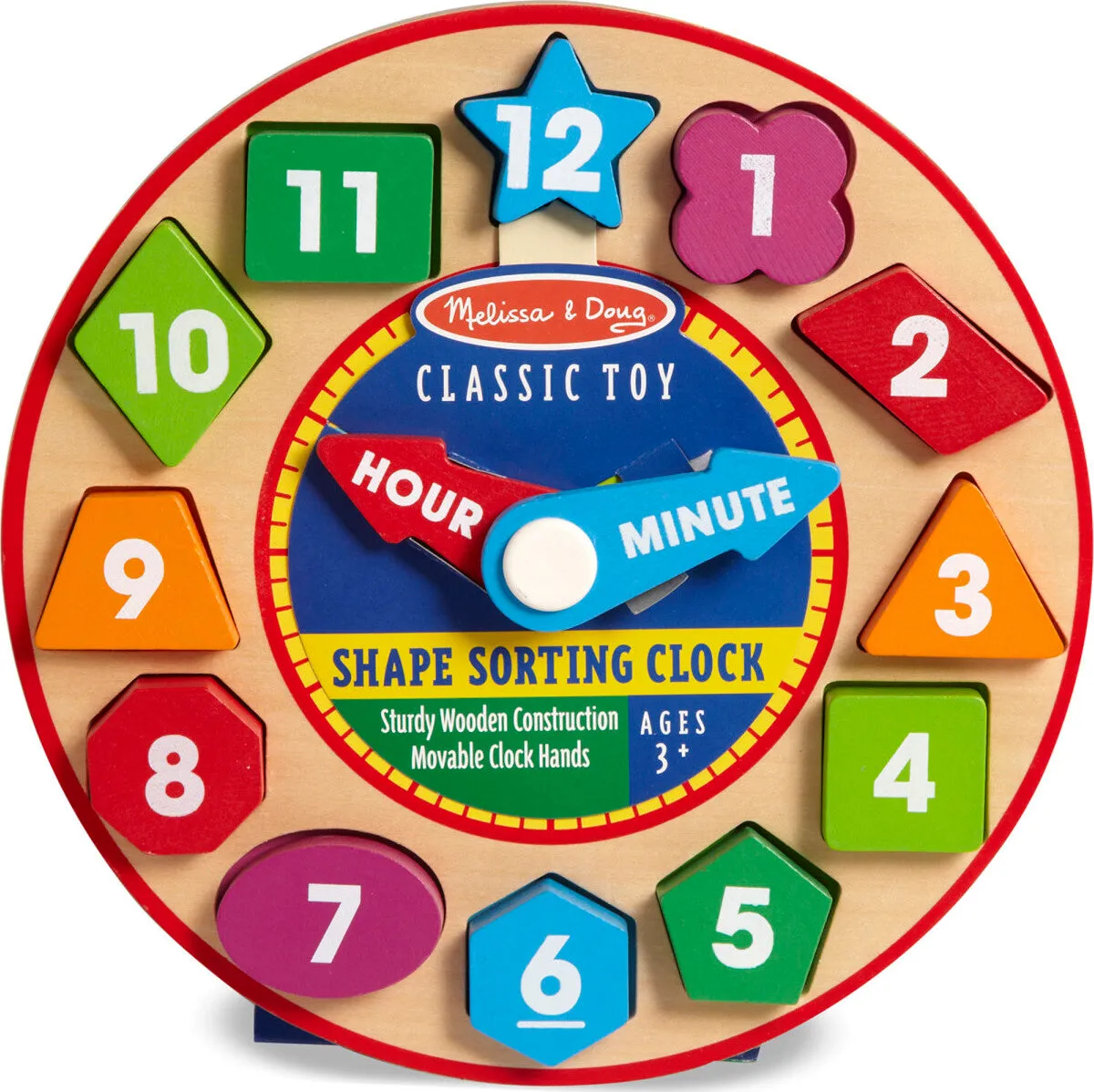 Shape Sorting Clock