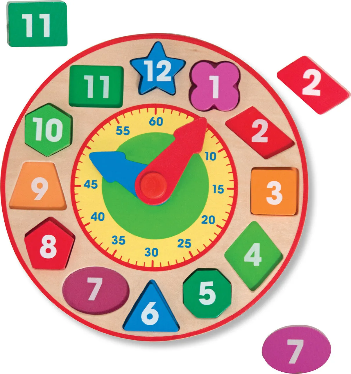 Shape Sorting Clock