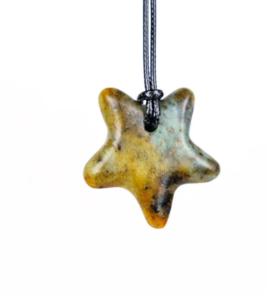 Soapstone Jewelry Carve Your Own Sea Star Pendant