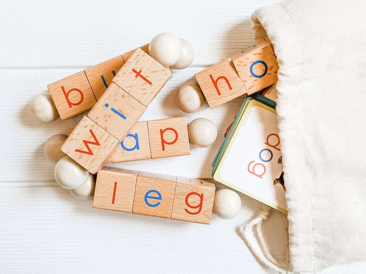 Spin-and-Read Phonetic Reading Blocks | Box-Free Set