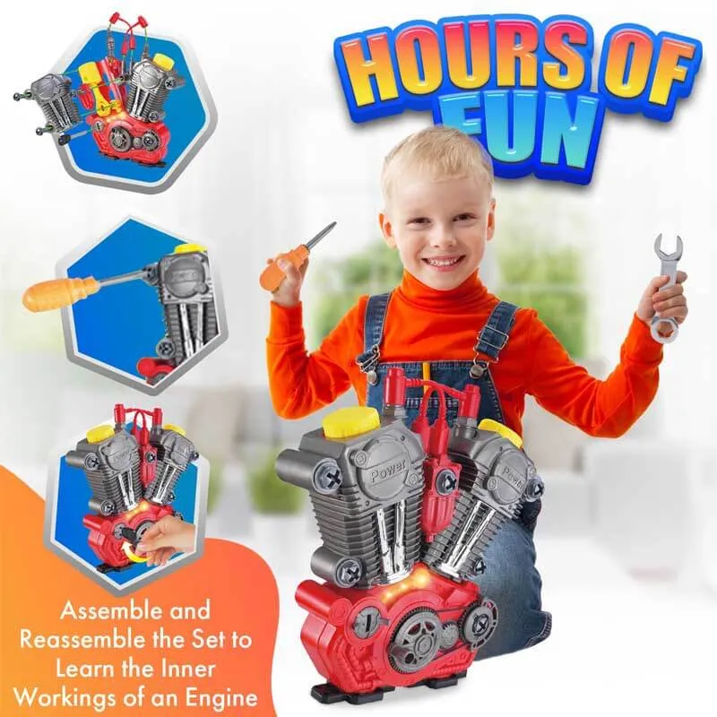 Take Apart Toys Engine Building Kit