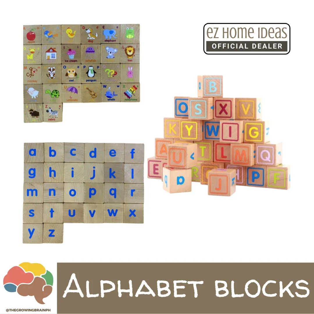 The Growing Brain PH Alphabet Blocks